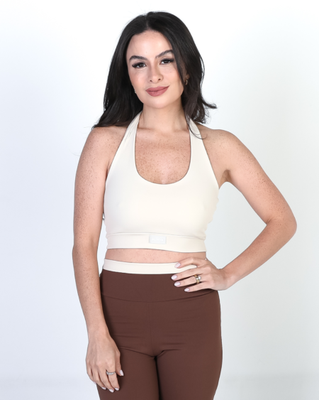 Conjunto Flare Movement - Nude / Brown