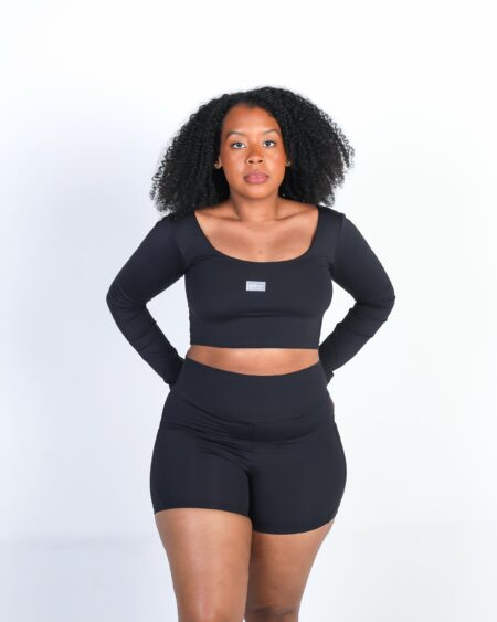 Conjunto Manga longa black